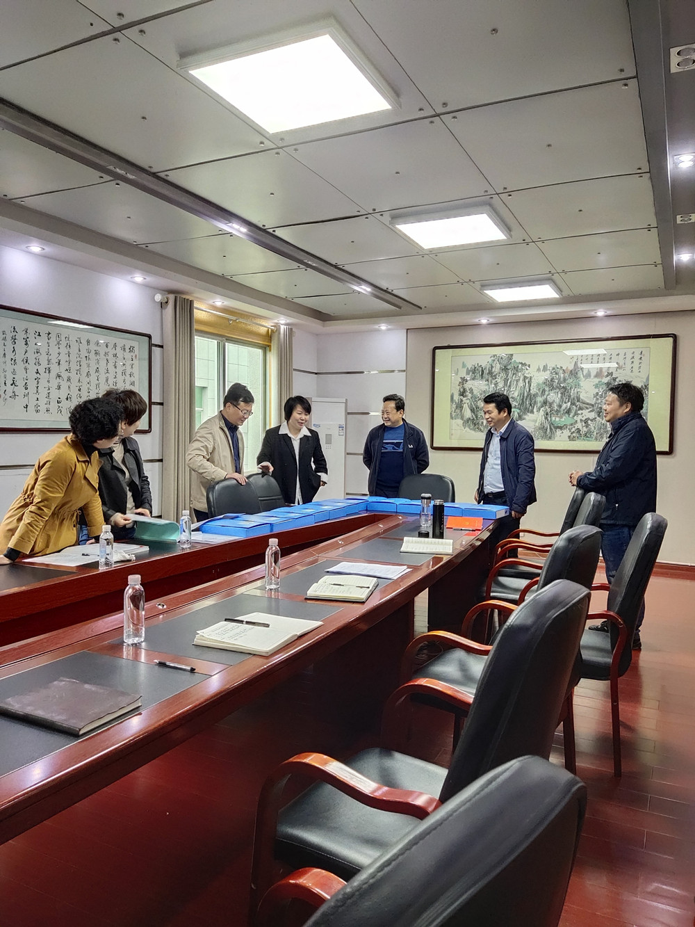 衡阳市人社局专家组对德甲申报职业技能等级认定社会培训评价组织进行评估考核