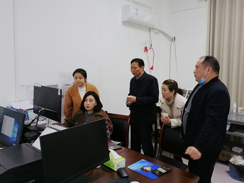 德甲纪检部门现场督查单招工作