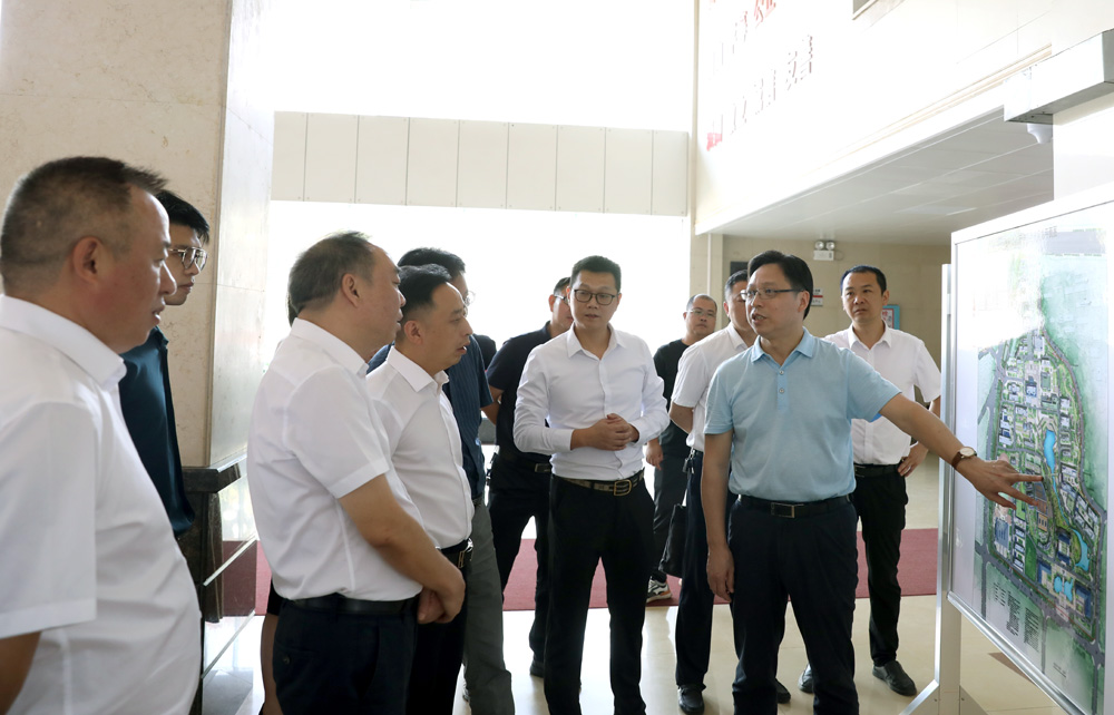 邹致和率队来德甲调研政府专项债券资金项目建设